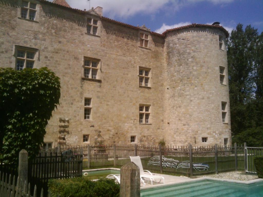 Chateau De Fources Luaran gambar